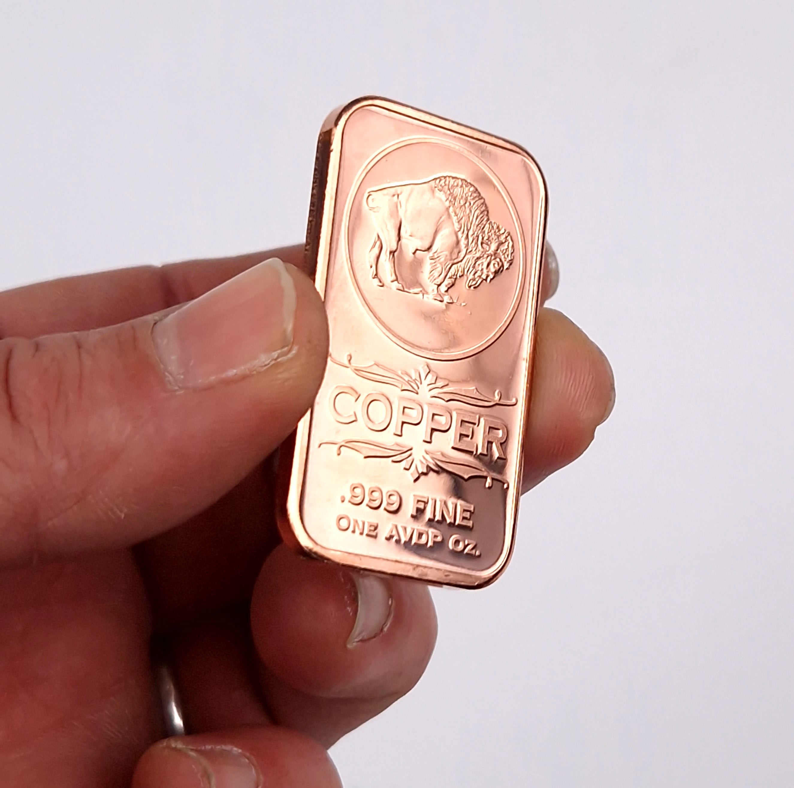 Lingotin Cuivre Pur 1 Oz