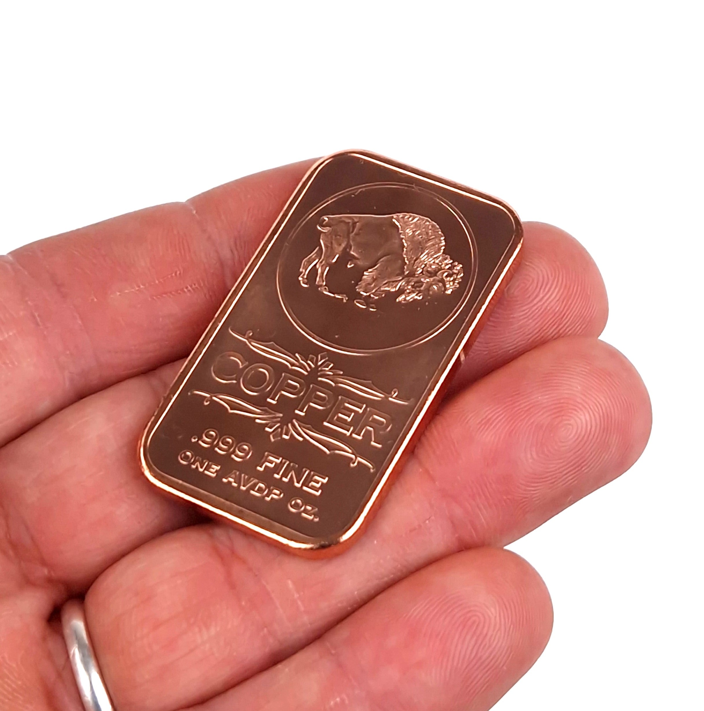 Lingotin Cuivre Pur 1 Oz