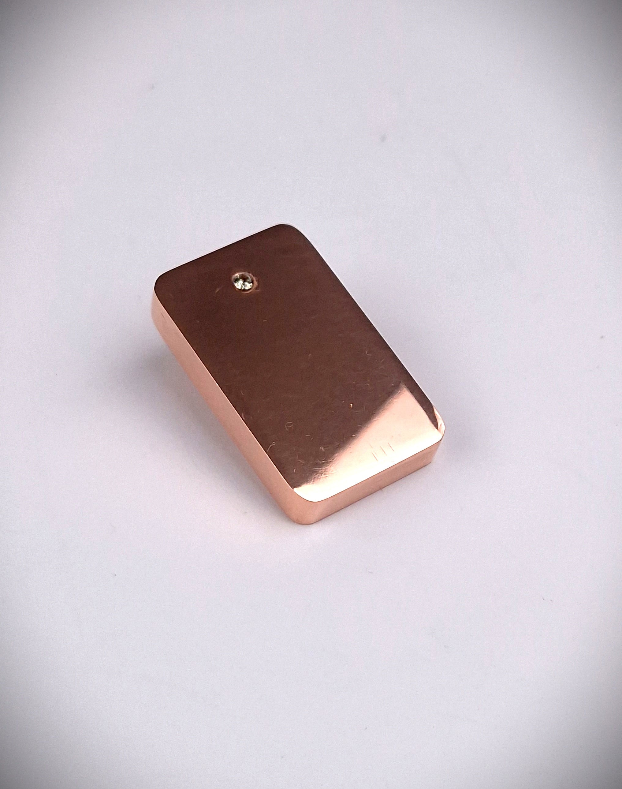 Lingotin 100g cuivre pur zircon vert