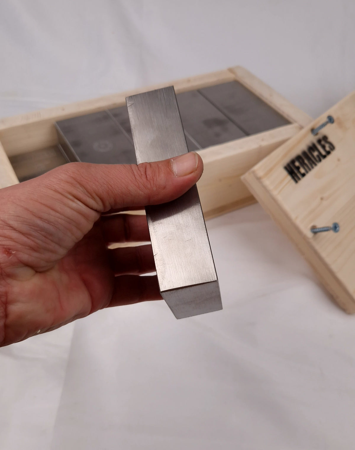 Déstockage: Coffret 10 Lingots TITANE Pur.