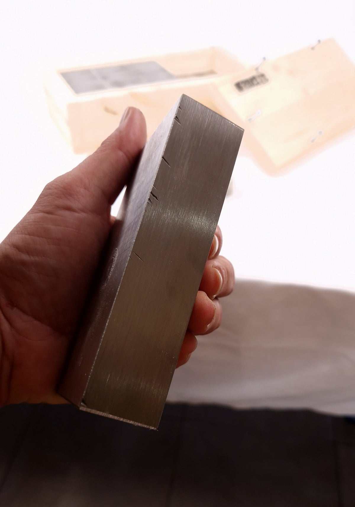 Déstockage: Coffret 10 Lingots TITANE Pur.