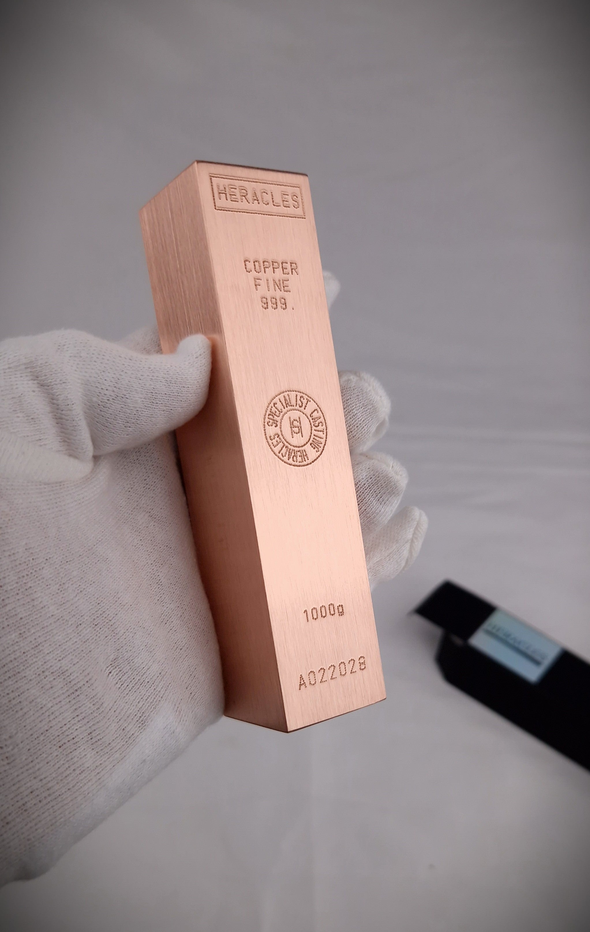 Lingot CUIVRE Pur 999. 1 kg.